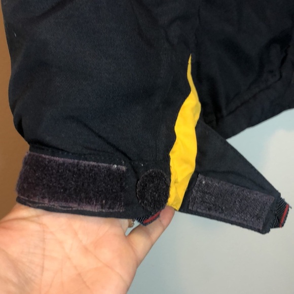 Abercrombie Vintage AF Performance Ski Jacket Mens Medium Blue Yellow Heavy Coat - Picture 10 of 17